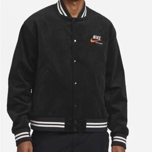Nike sportswear Mens corduroy varsity coat size medium